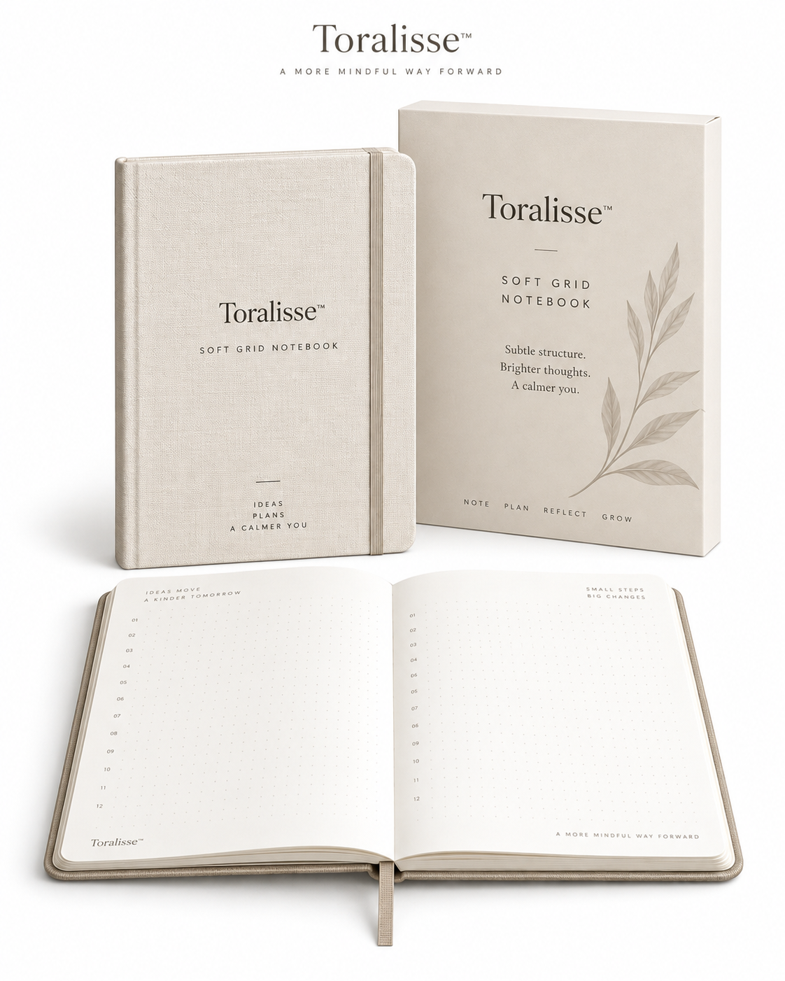 Toralisse™ Soft Grid Notebook
