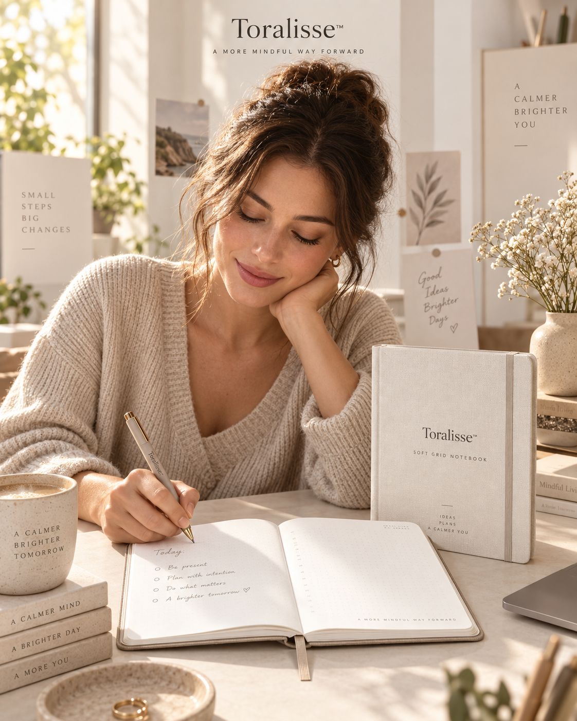 Toralisse™ Soft Grid Notebook