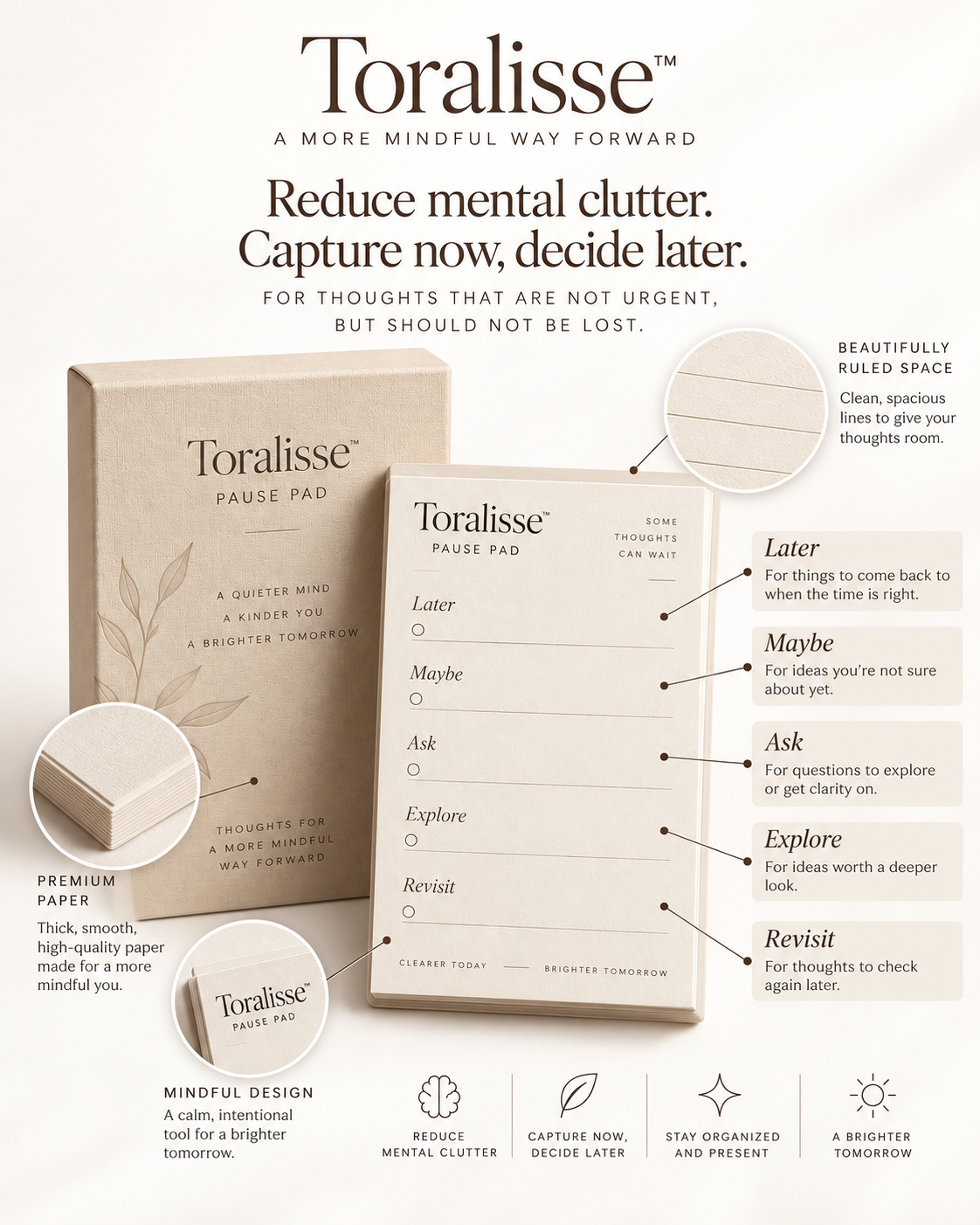 Toralisse™ Pause Pad