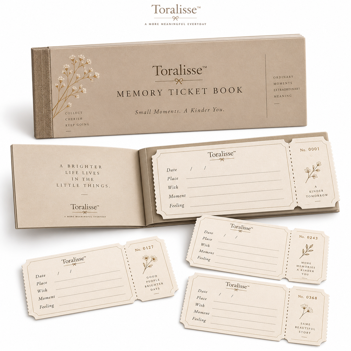 Toralisse™ Memory Ticket Book