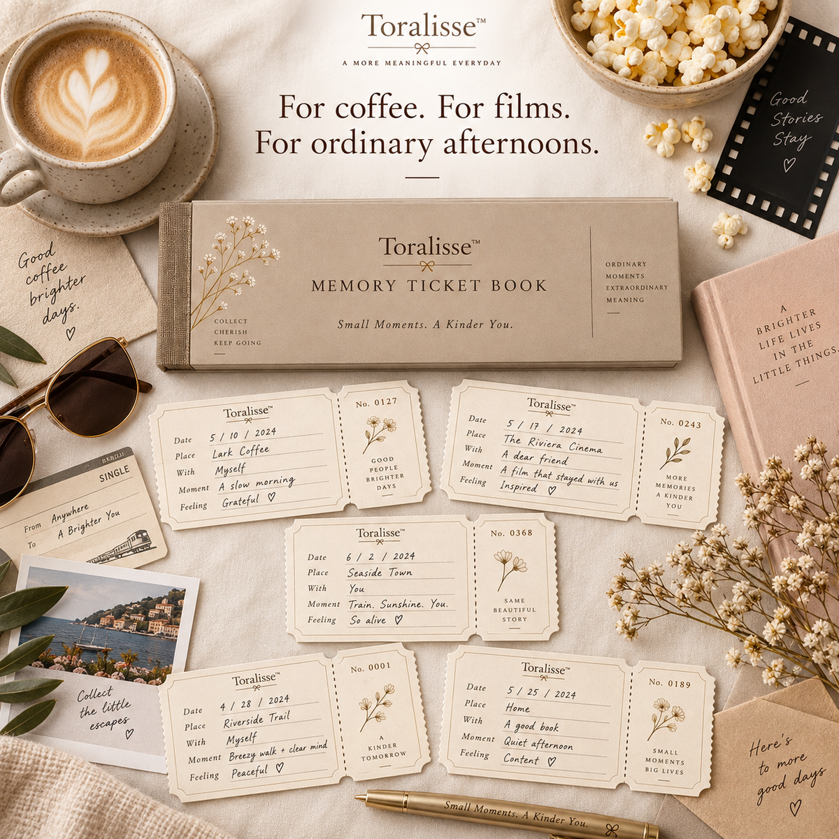 Toralisse™ Memory Ticket Book