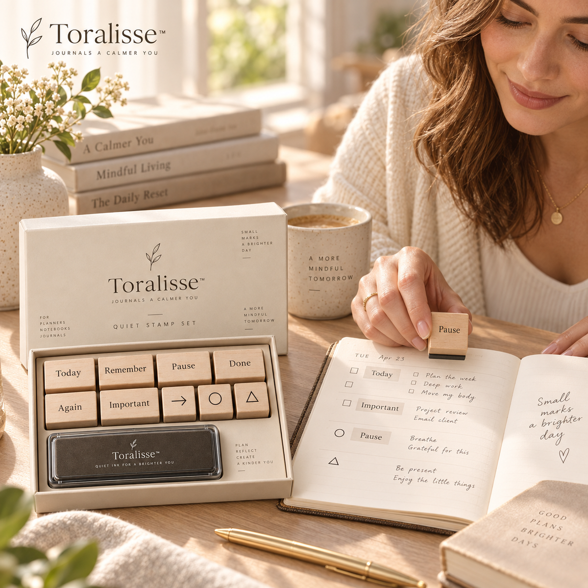 Toralisse™ Quiet Stamp Set