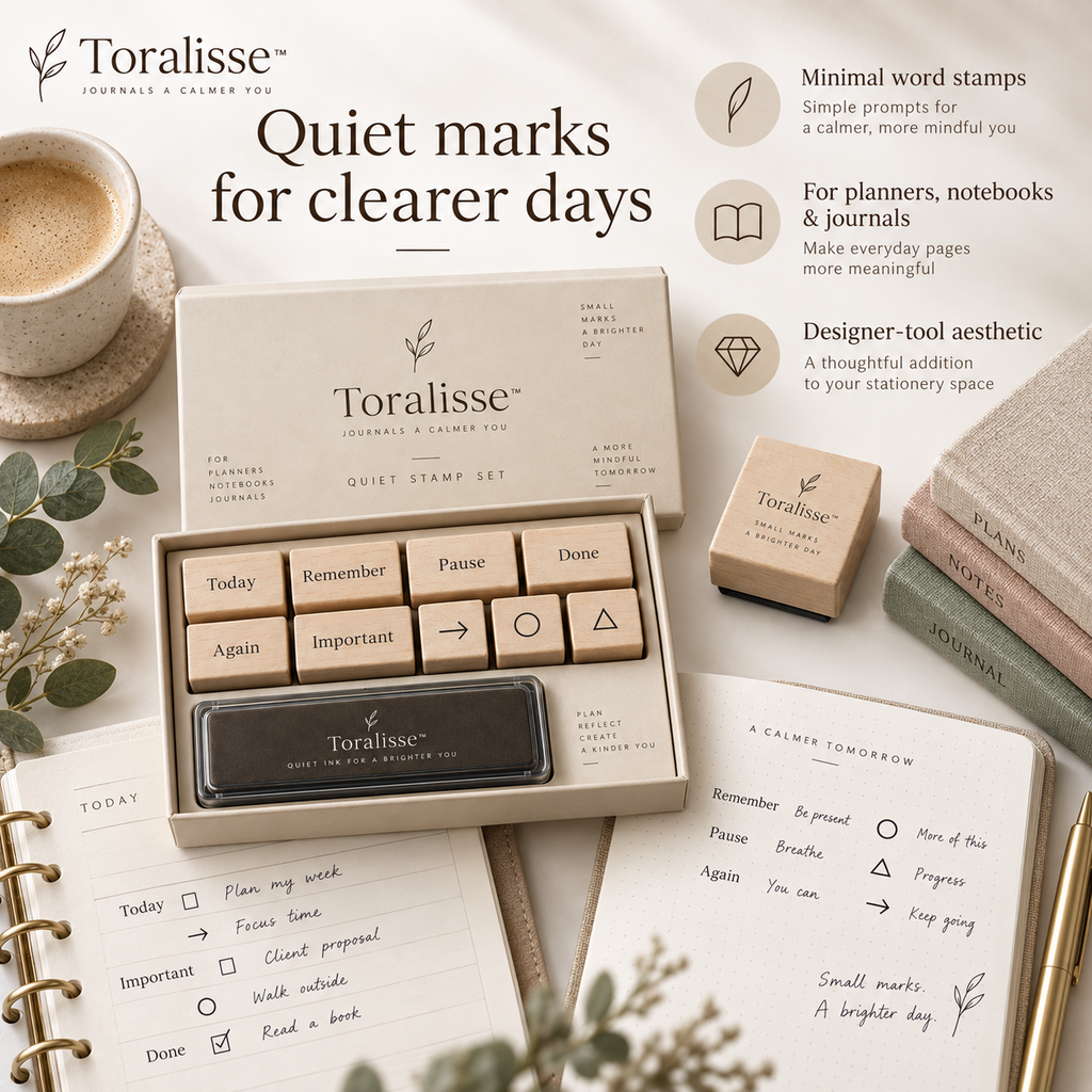 Toralisse™ Quiet Stamp Set