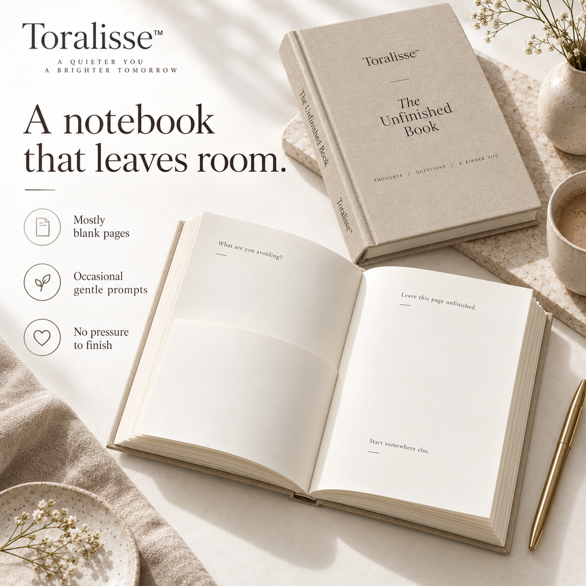 Toralisse™ The Unfinished Book
