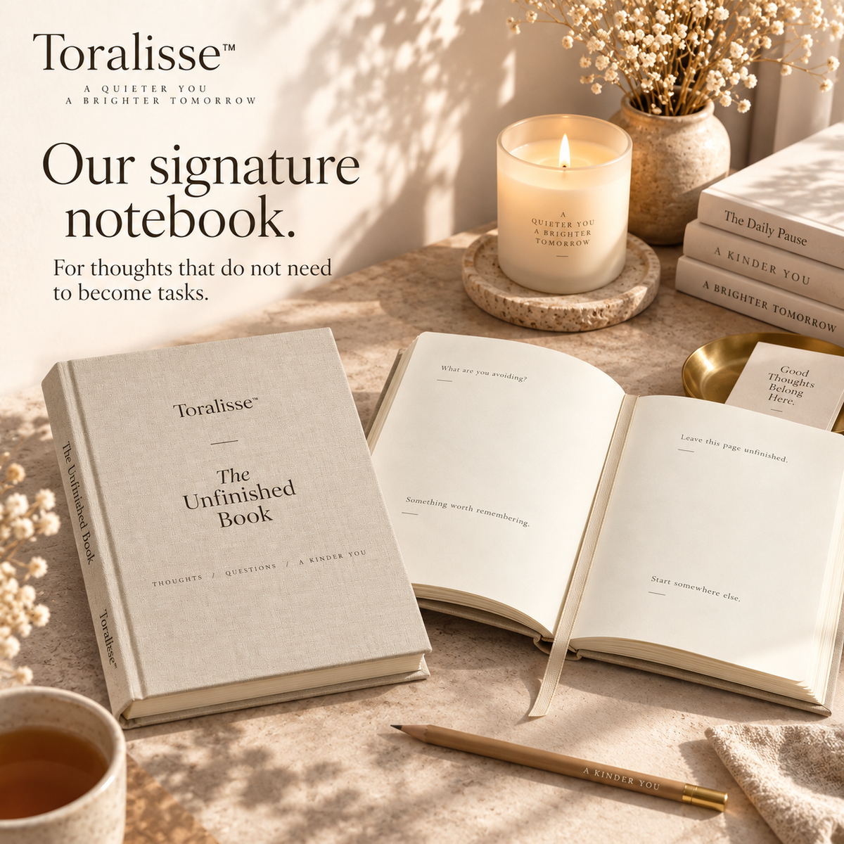 Toralisse™ The Unfinished Book